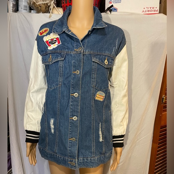 Cache Cache Jackets & Blazers - Cache Cache Jean Jacket